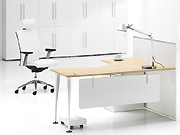 Steel Wooden Staff Desk